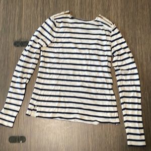 J. Crew striped long sleeve